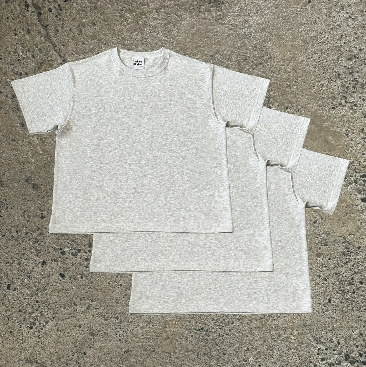 3 Pack Blank Tee Bundle sold by Okay to Rest product image thumbnail 3