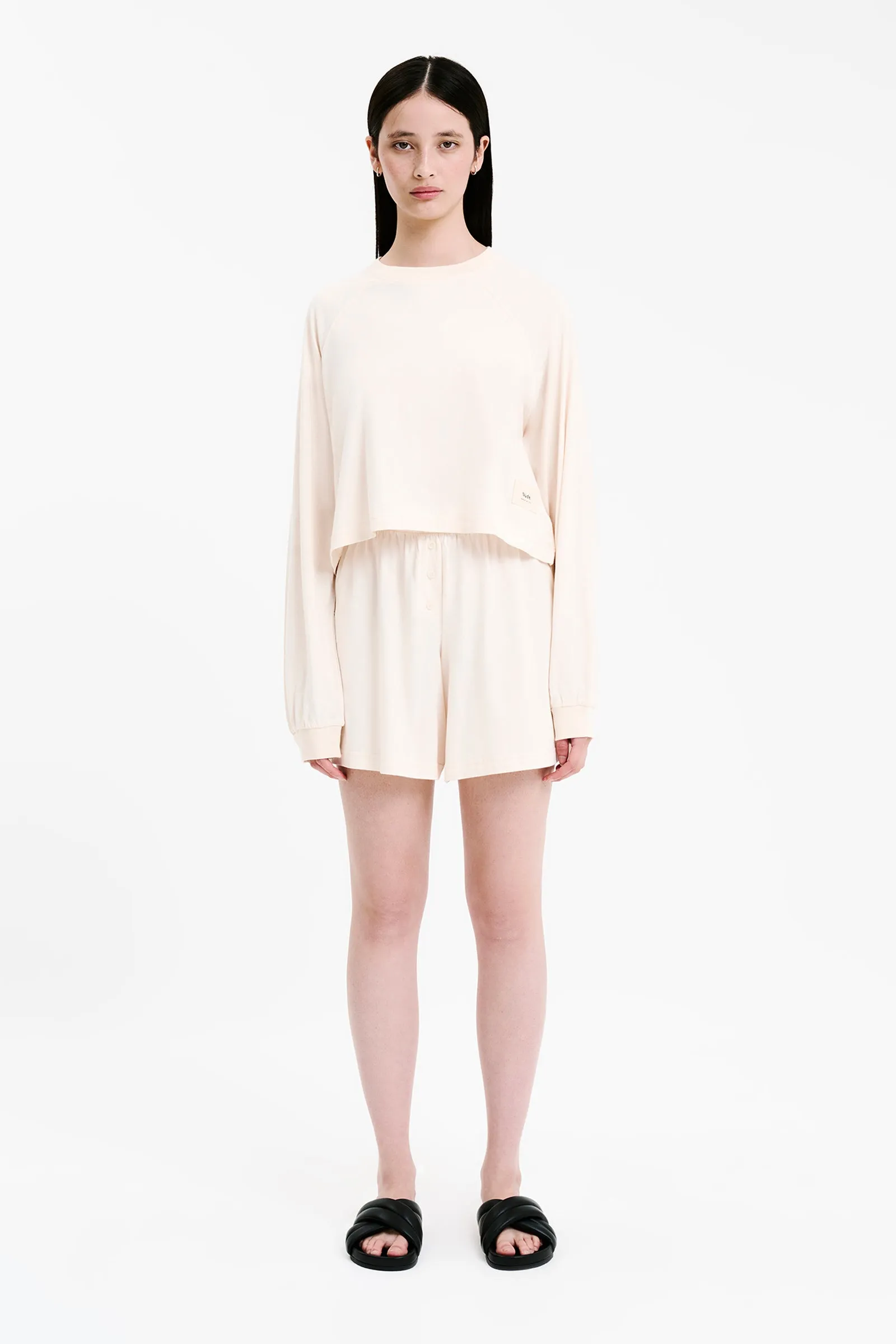 LOUNGE JERSEY BOXER SHORT sold by Nude Lucy