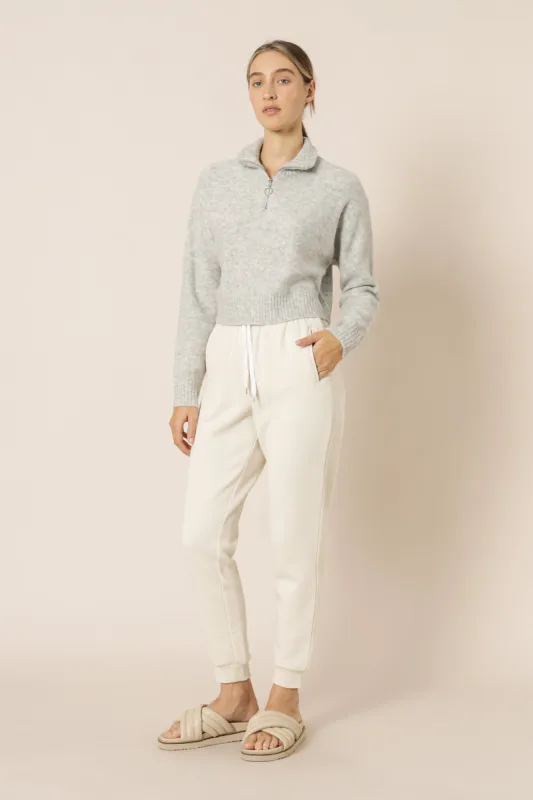 AIDEN ZIP UP KNIT JUMPER sold by Nude Lucy