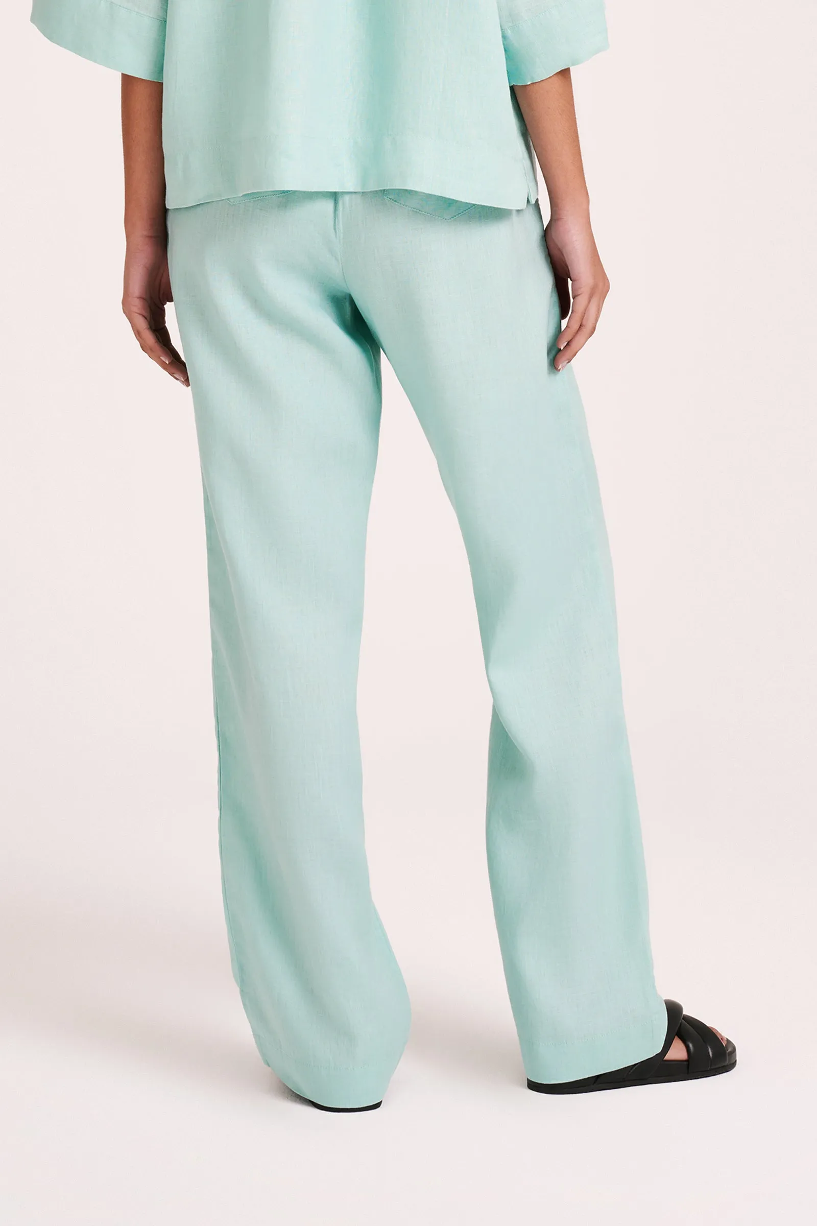 LOUNGE LINEN PANT sold by Nude Lucy product image thumbnail 4