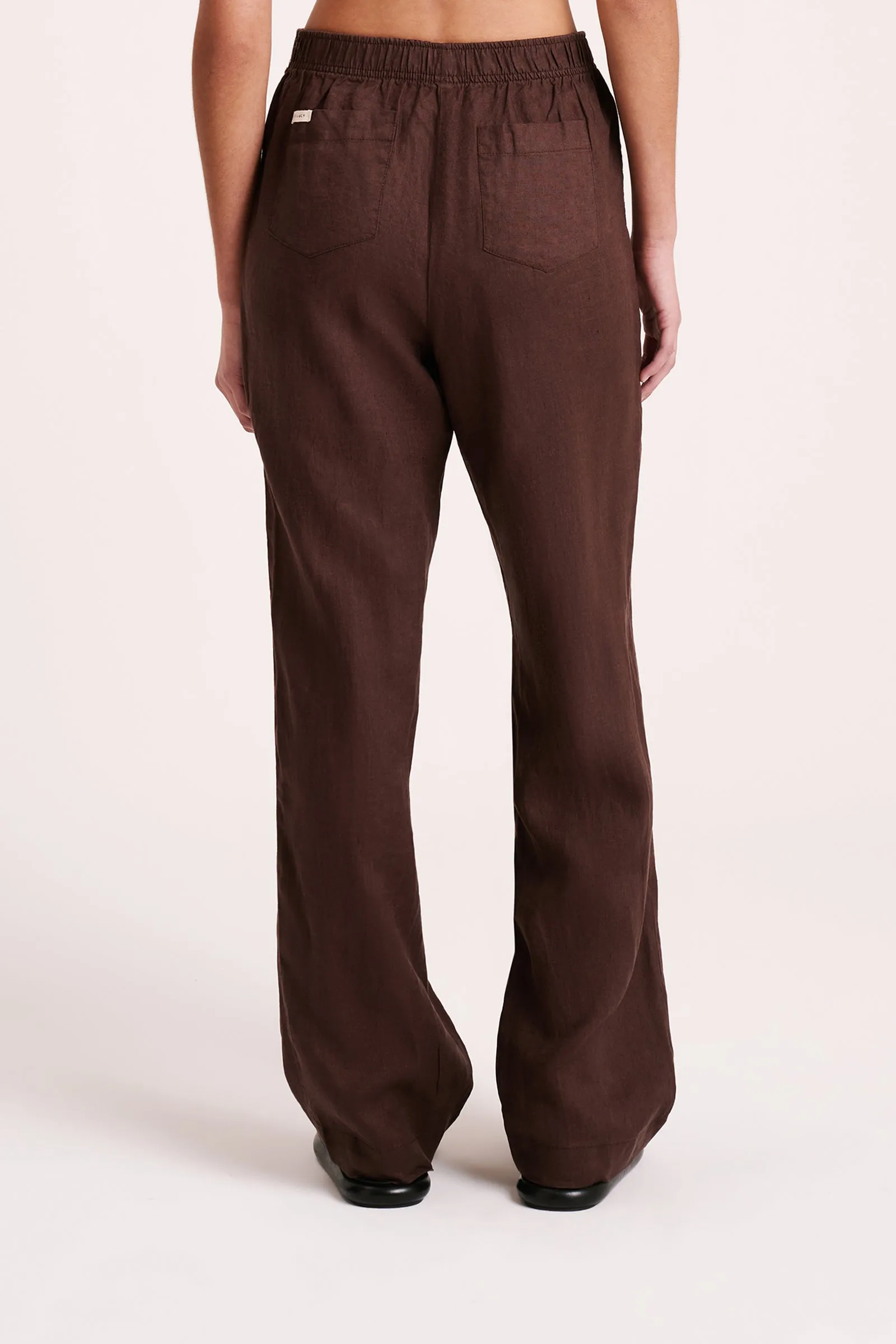 LOUNGE LINEN PANT sold by Nude Lucy product image thumbnail 4