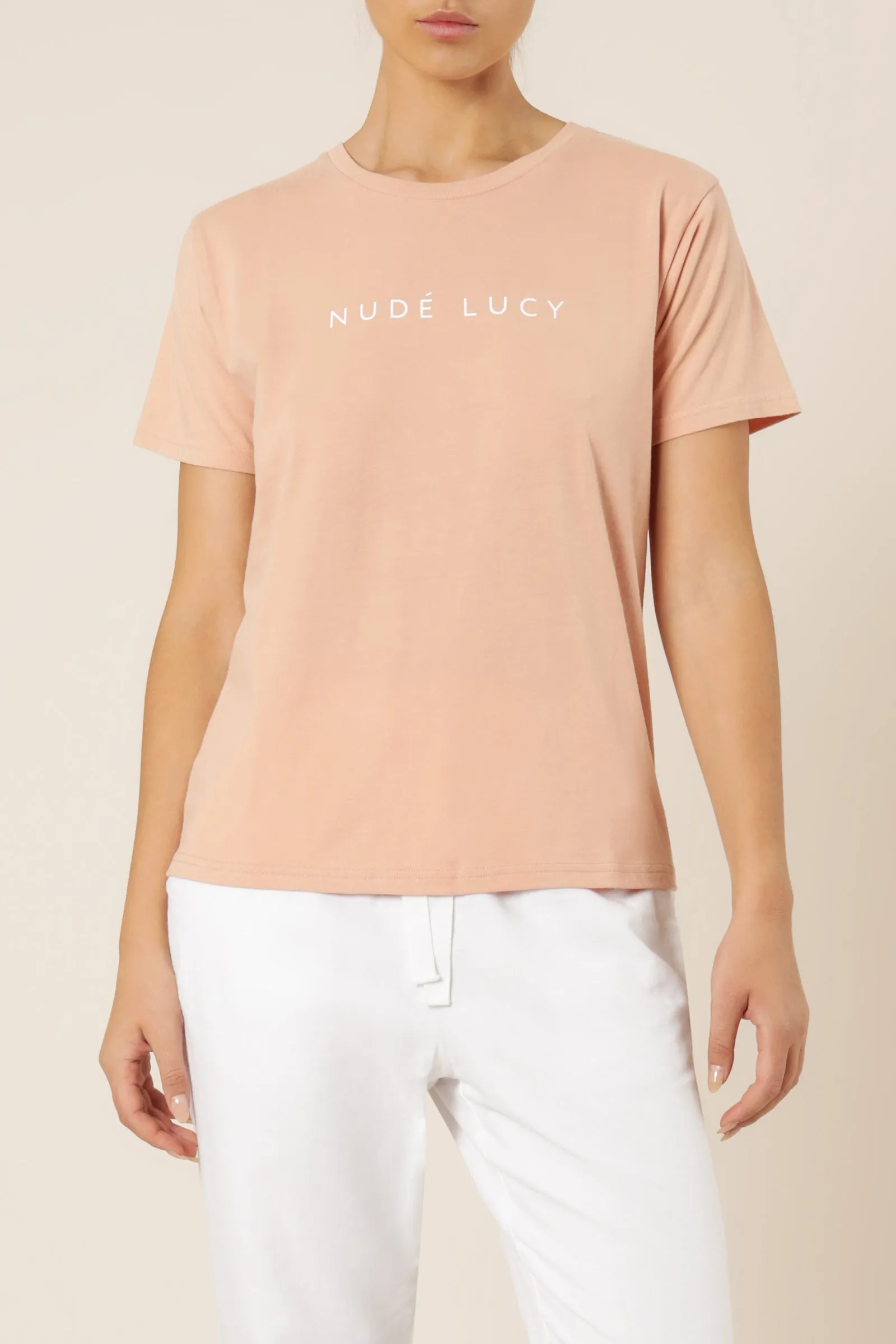 NUDE LUCY WASHED SLOGAN TEE sold by Nude Lucy product image thumbnail 2
