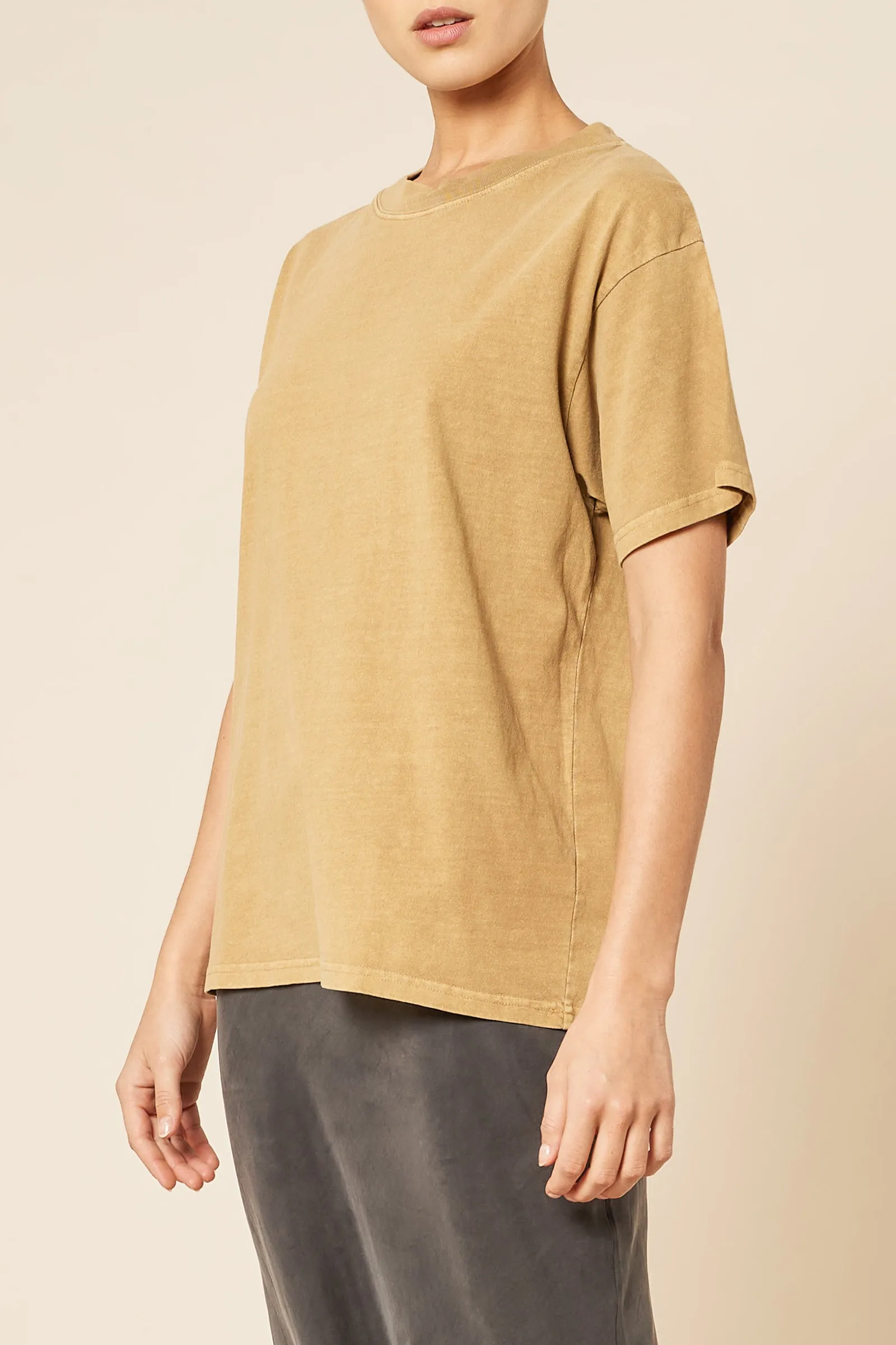 FRANKIE ORGANIC WASHED BF TEE sold by Nude Lucy product image thumbnail 3