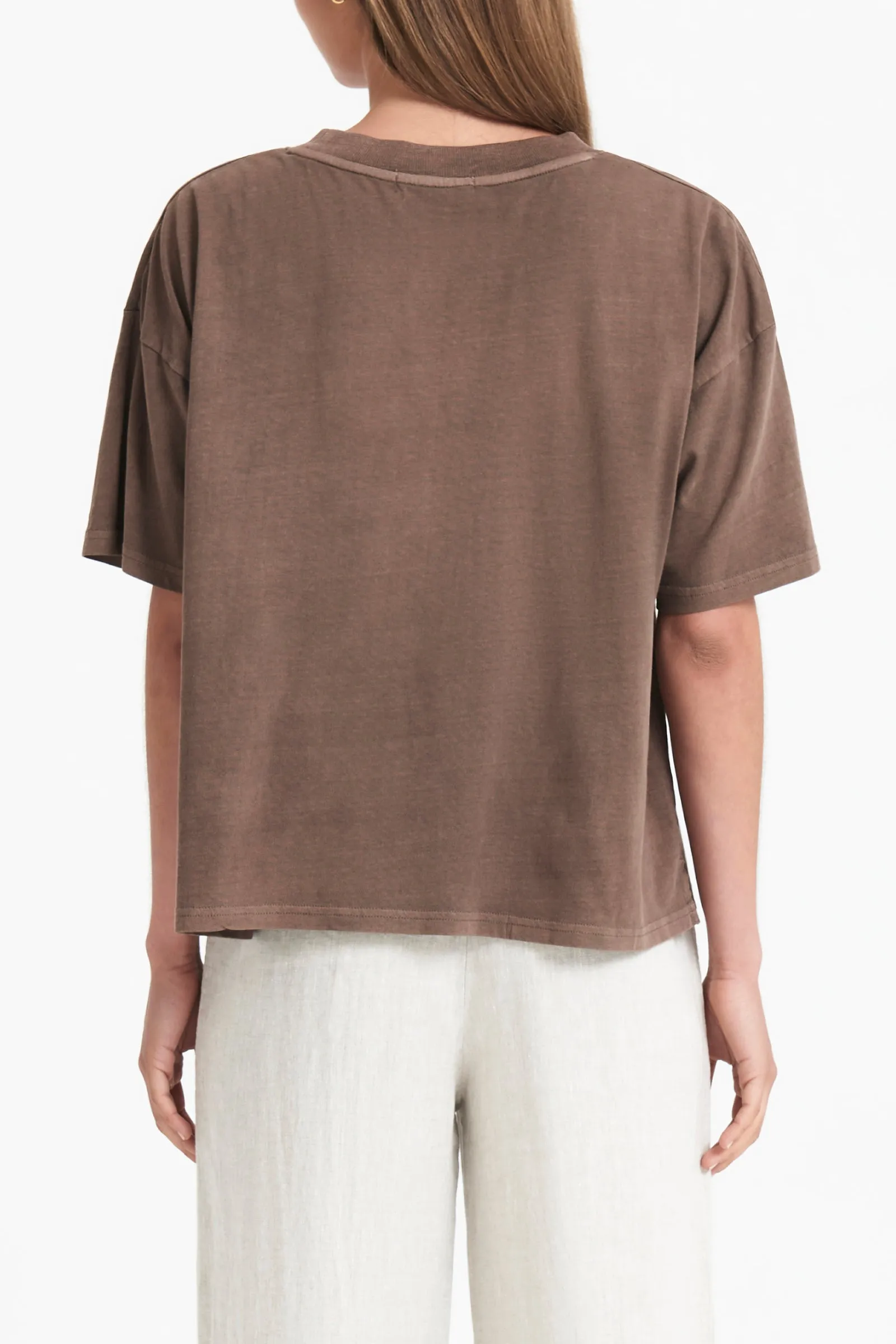 NUDE. WASHED TEE sold by Nude Lucy product image thumbnail 5