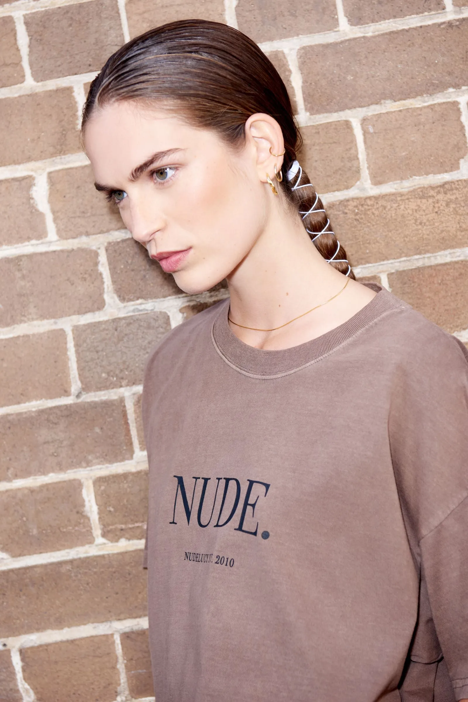 NUDE. WASHED TEE sold by Nude Lucy product image thumbnail 2