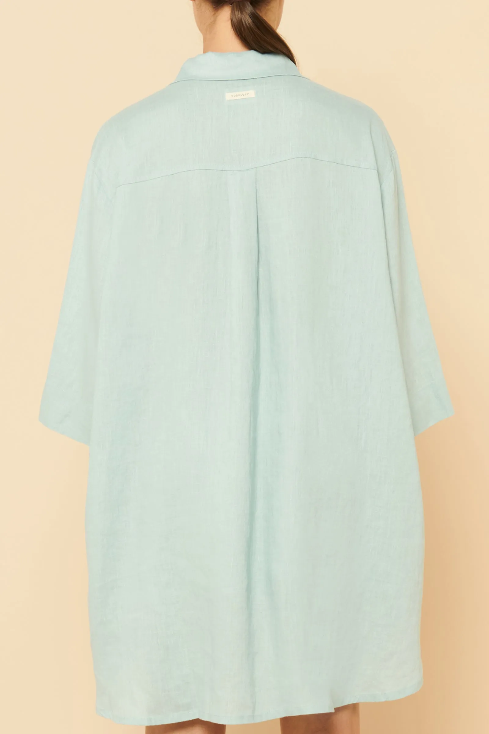 NUDE LOUNGE LONGLINE SHIRT sold by Nude Lucy product image thumbnail 4