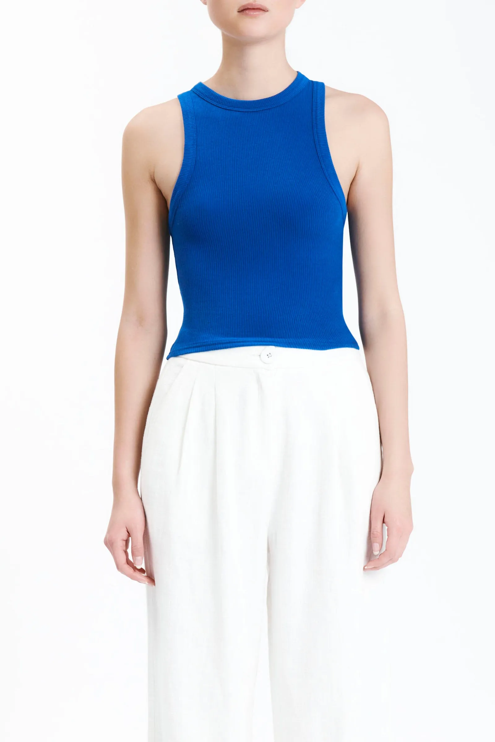 MONROE ORGANIC RIB TANK sold by Nude Lucy product image thumbnail 2