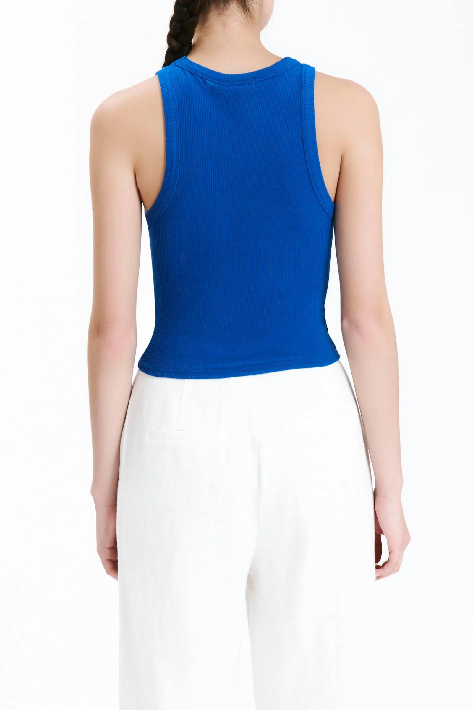 MONROE ORGANIC RIB TANK sold by Nude Lucy product image thumbnail 4