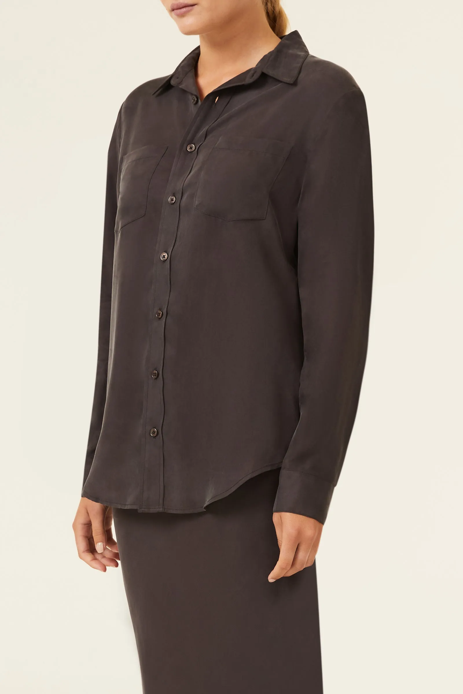 HARLOW CUPRO SHIRT sold by Nude Lucy product image thumbnail 3