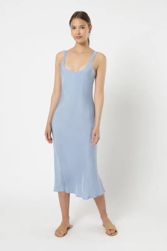 ESME CUPRO SLIP DRESS sold by Nude Lucy