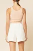 JADE BUTTON FRONT WAFFLE TANK sold by Nude Lucy