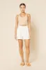 JADE BUTTON FRONT WAFFLE TANK sold by Nude Lucy