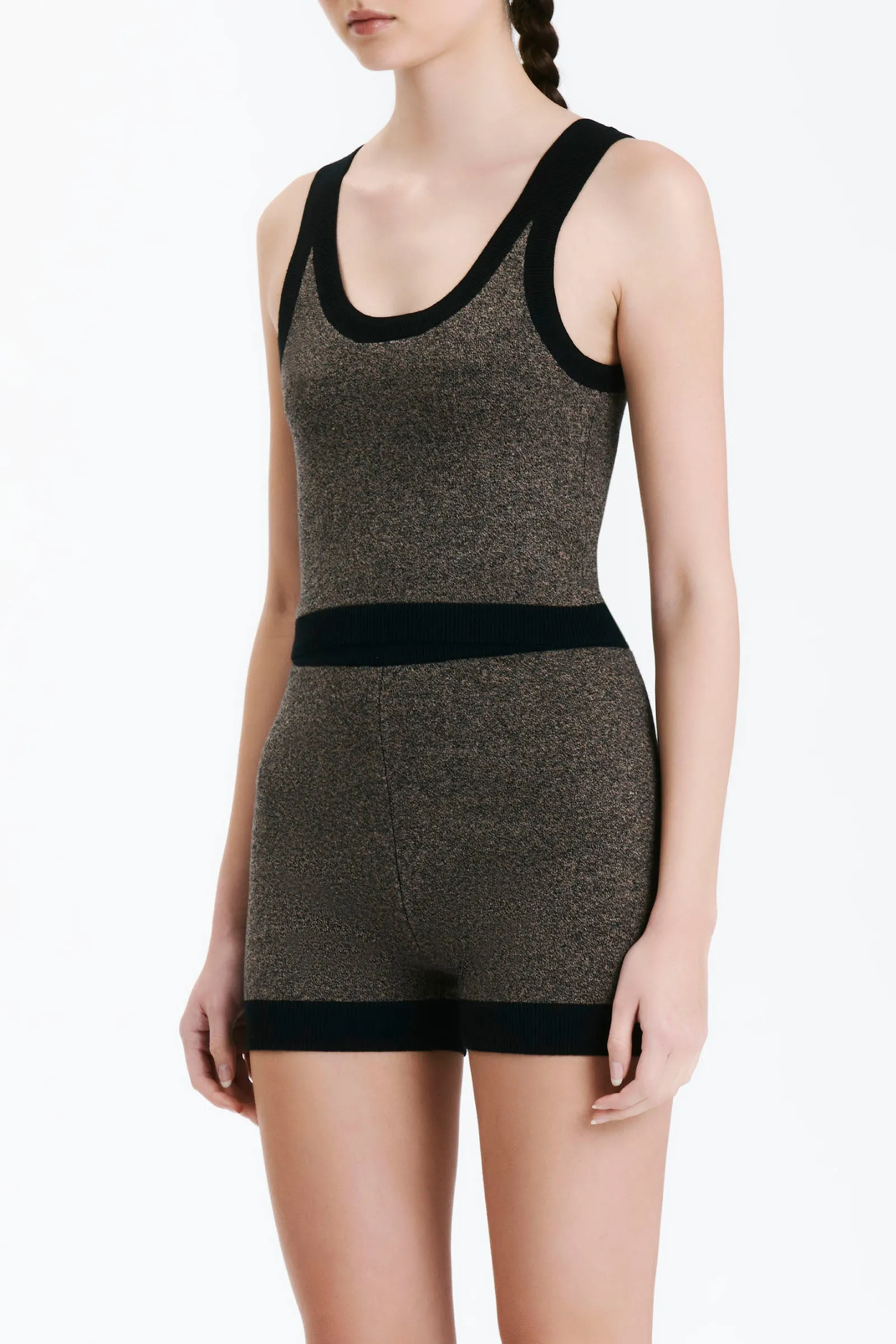 NUDE ACTIVE KNIT TANK sold by Nude Lucy product image thumbnail 3