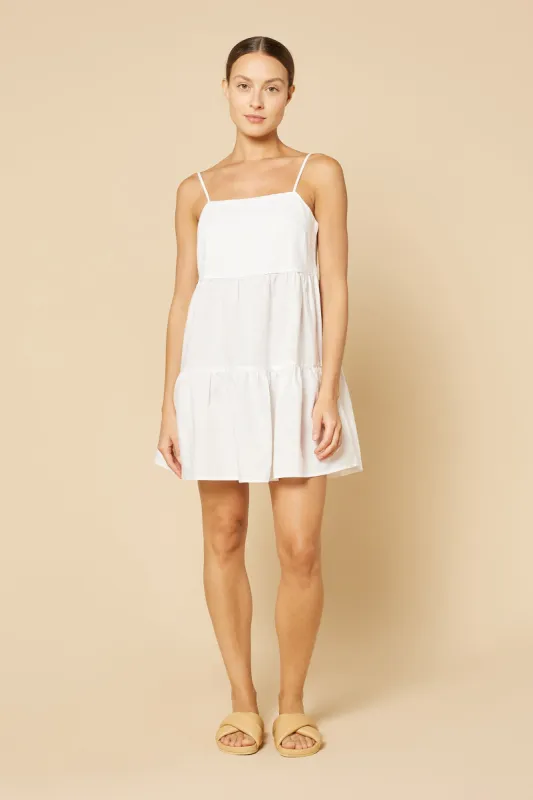 JONES LINEN MINI DRESS sold by Nude Lucy