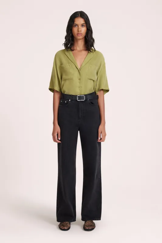 LUCIA CUPRO SHIRT sold by Nude Lucy