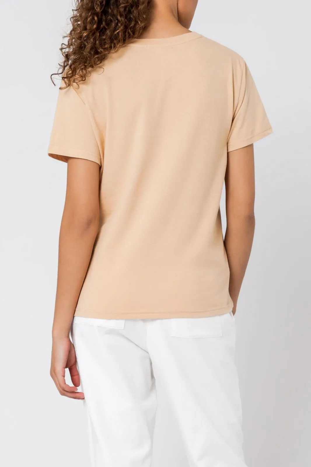 NUDE LUCY EMBROIDERED SLOGAN TEE sold by Nude Lucy product image thumbnail 3