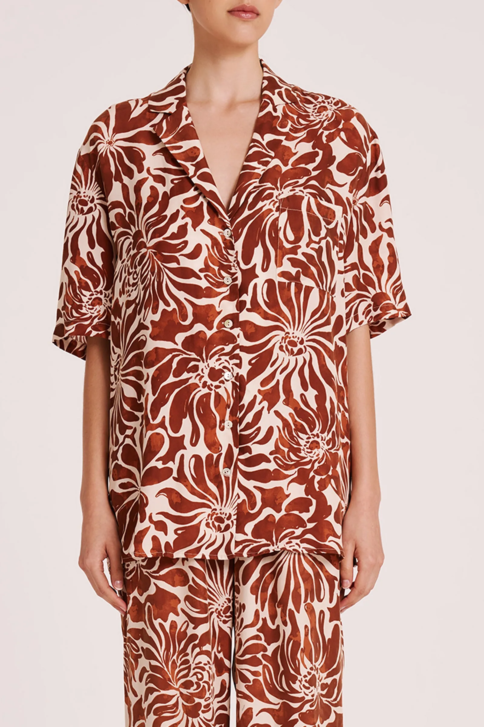 SABINE CUPRO SHIRT sold by Nude Lucy product image thumbnail 2