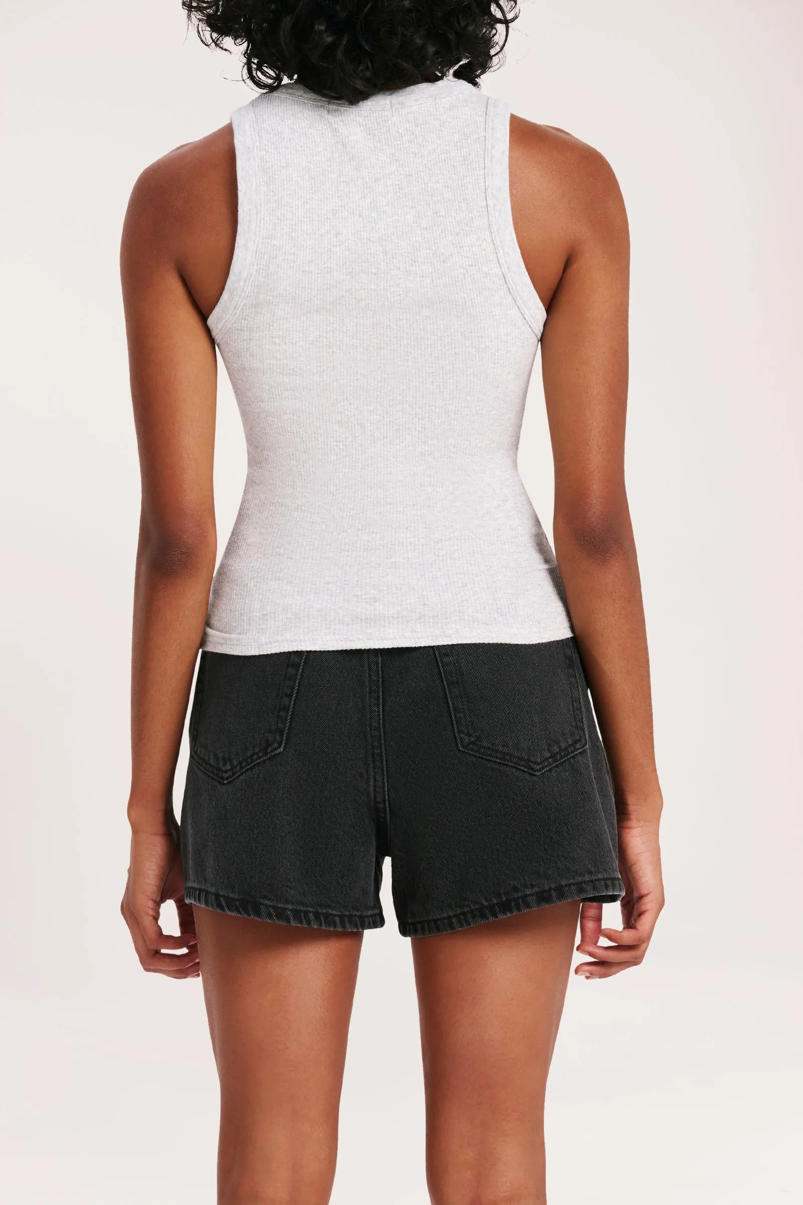 ORGANIC RIB TANK sold by Nude Lucy product image thumbnail 4