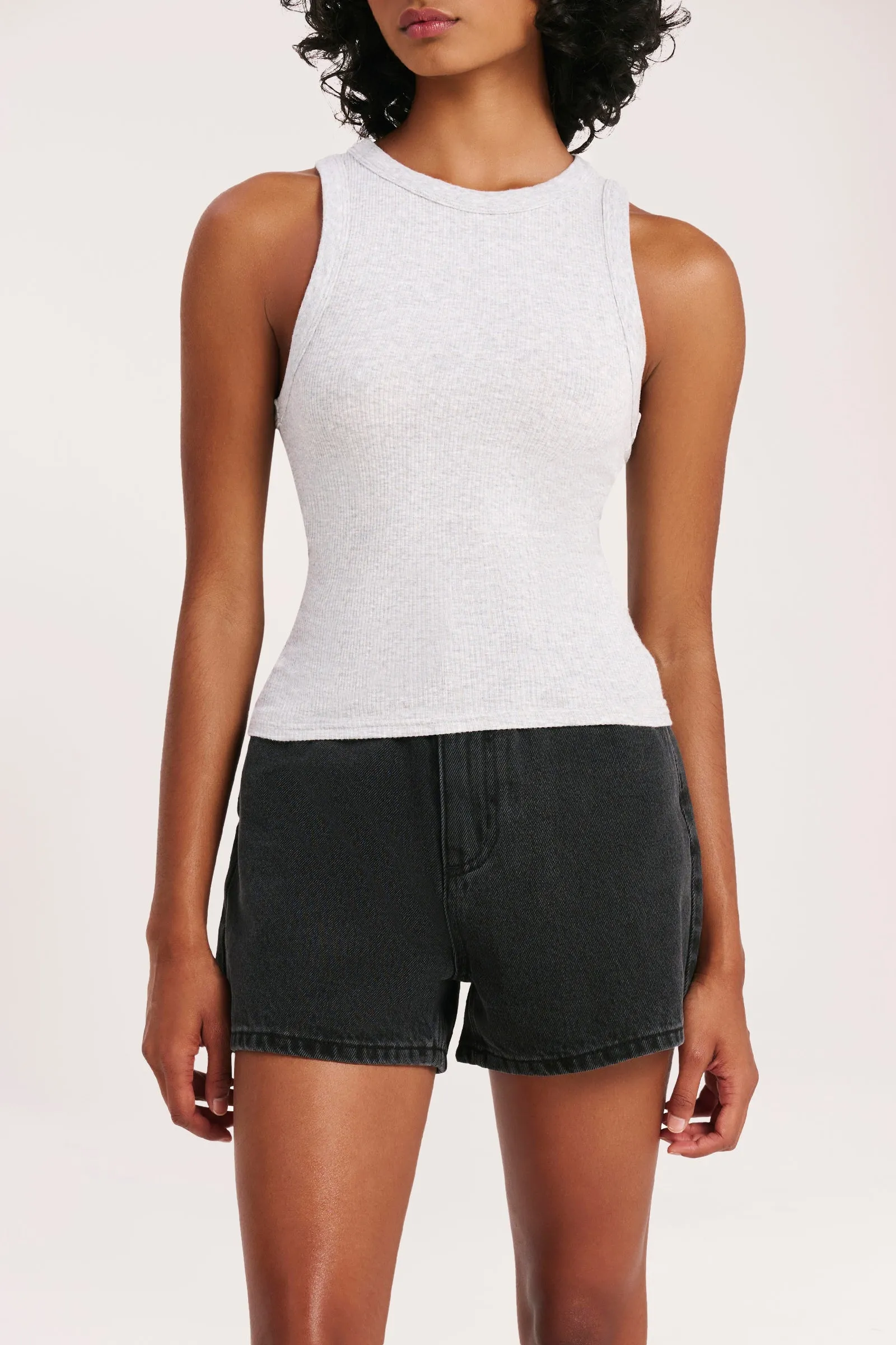 ORGANIC RIB TANK sold by Nude Lucy product image thumbnail 2