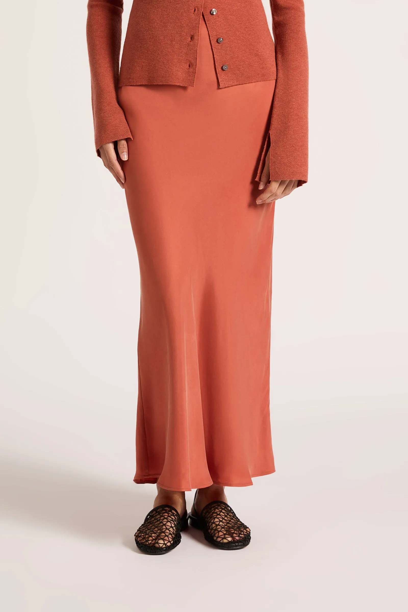 LEA CUPRO SKIRT sold by Nude Lucy product image thumbnail 3