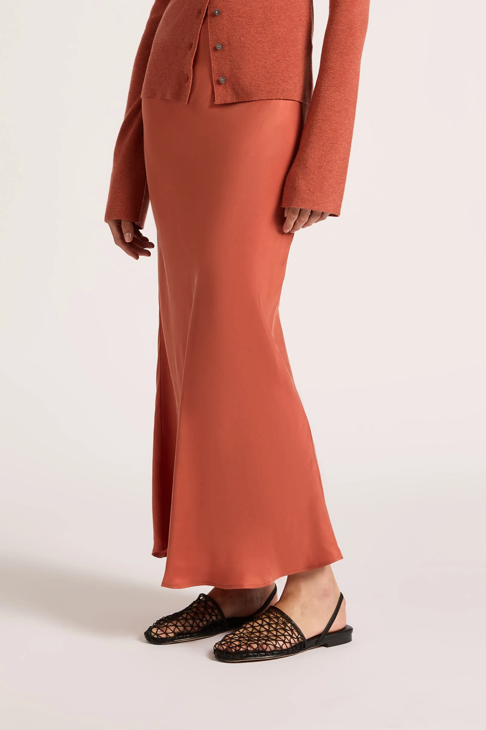 LEA CUPRO SKIRT sold by Nude Lucy product image thumbnail 4