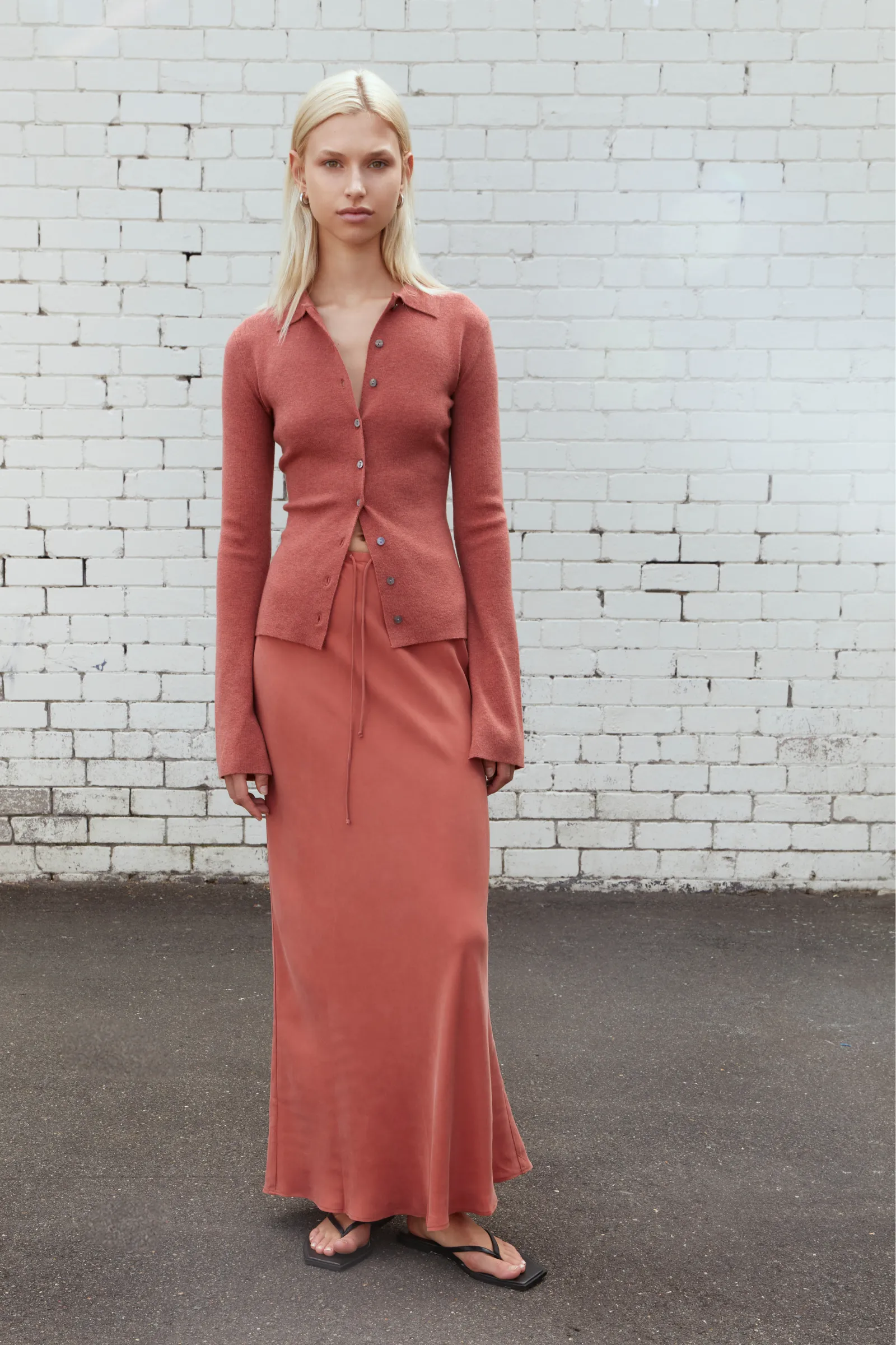 LEA CUPRO SKIRT sold by Nude Lucy product image thumbnail 2