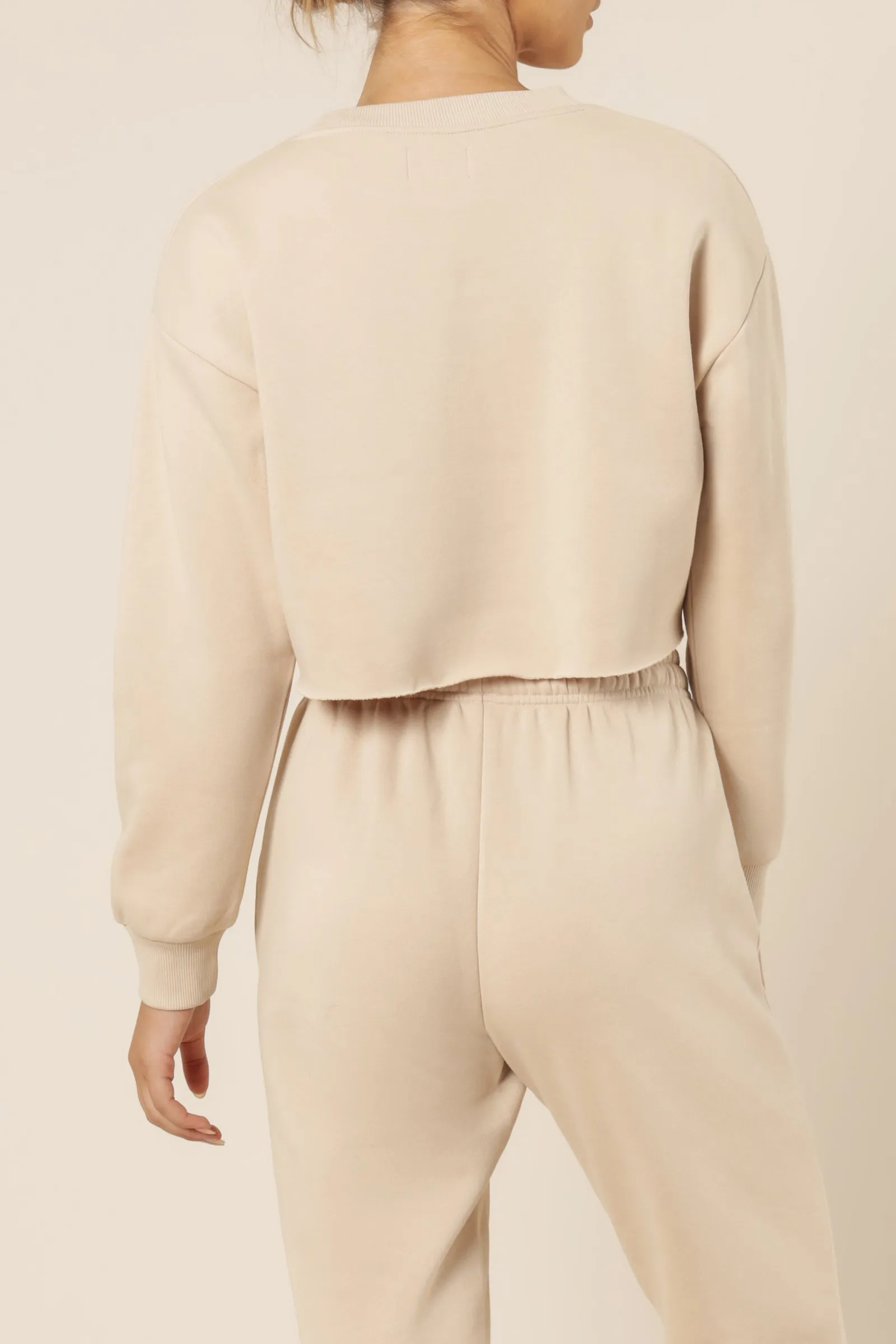 CARTER CLASSIC CROP SWEAT sold by Nude Lucy product image thumbnail 4