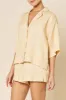 NUDE LINEN LOUNGE SHIRT sold by Nude Lucy