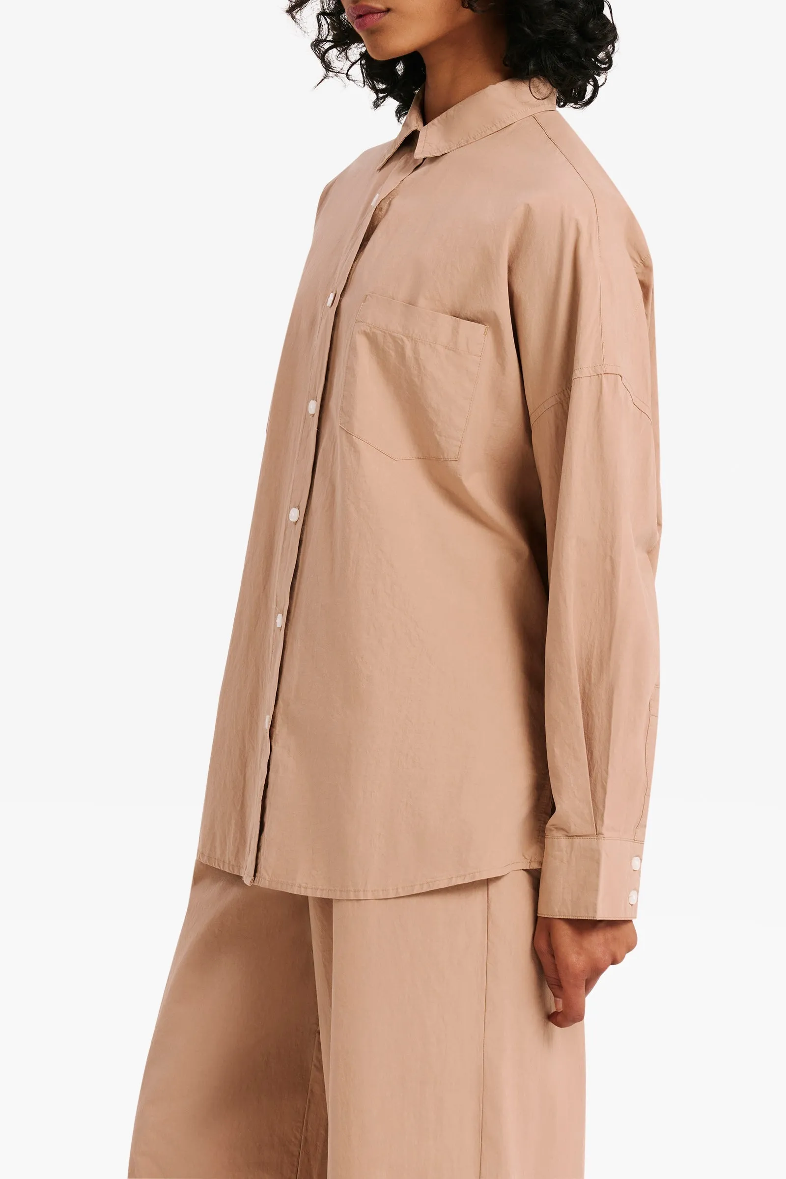 CRUZ POPLIN SHIRT sold by Nude Lucy product image thumbnail 3