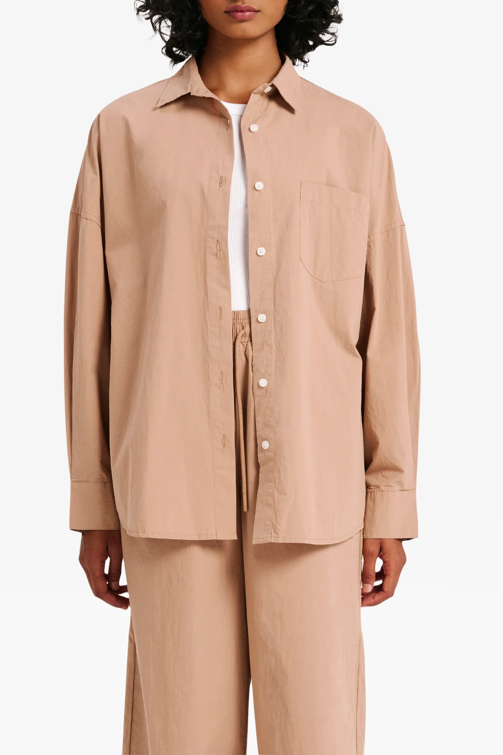 CRUZ POPLIN SHIRT sold by Nude Lucy product image thumbnail 2