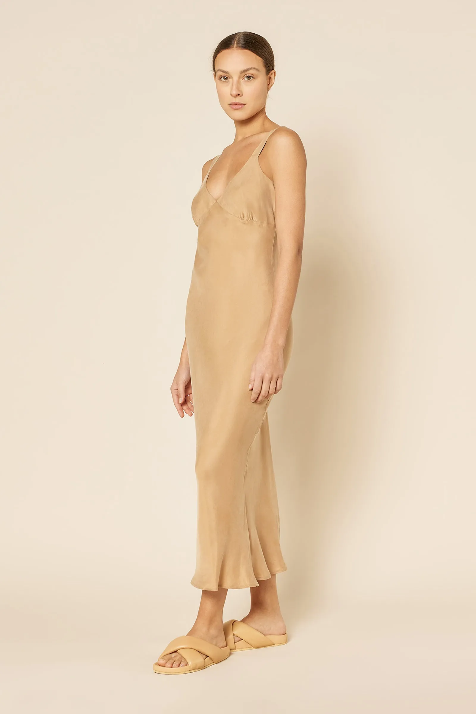 ARIANNE CUPRO SLIP DRESS sold by Nude Lucy product image thumbnail 2