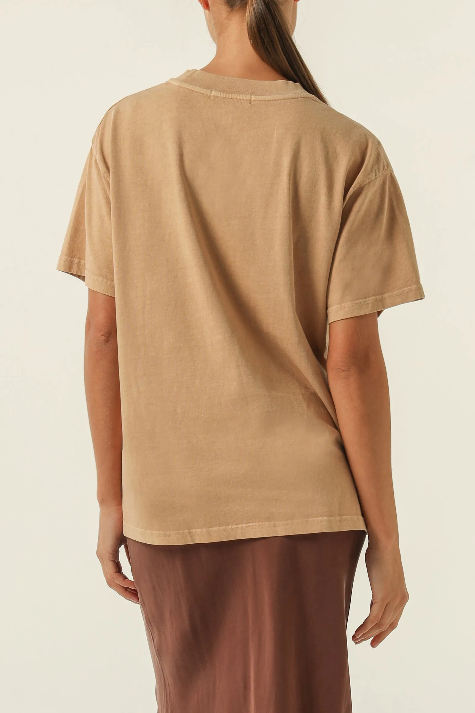 FRANKIE ORGANIC WASHED BF TEE sold by Nude Lucy product image thumbnail 4
