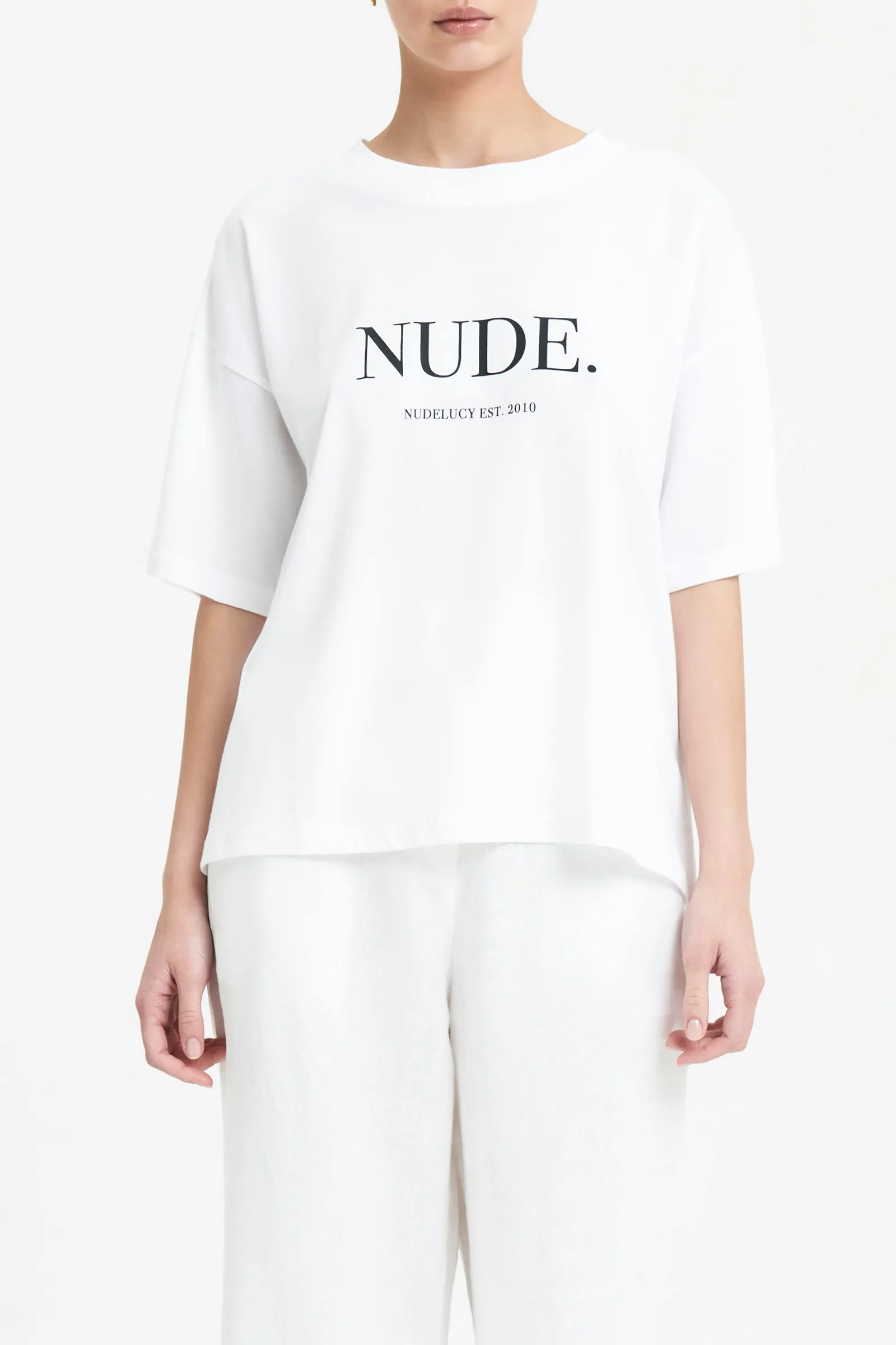 NUDE. WASHED TEE sold by Nude Lucy product image thumbnail 3