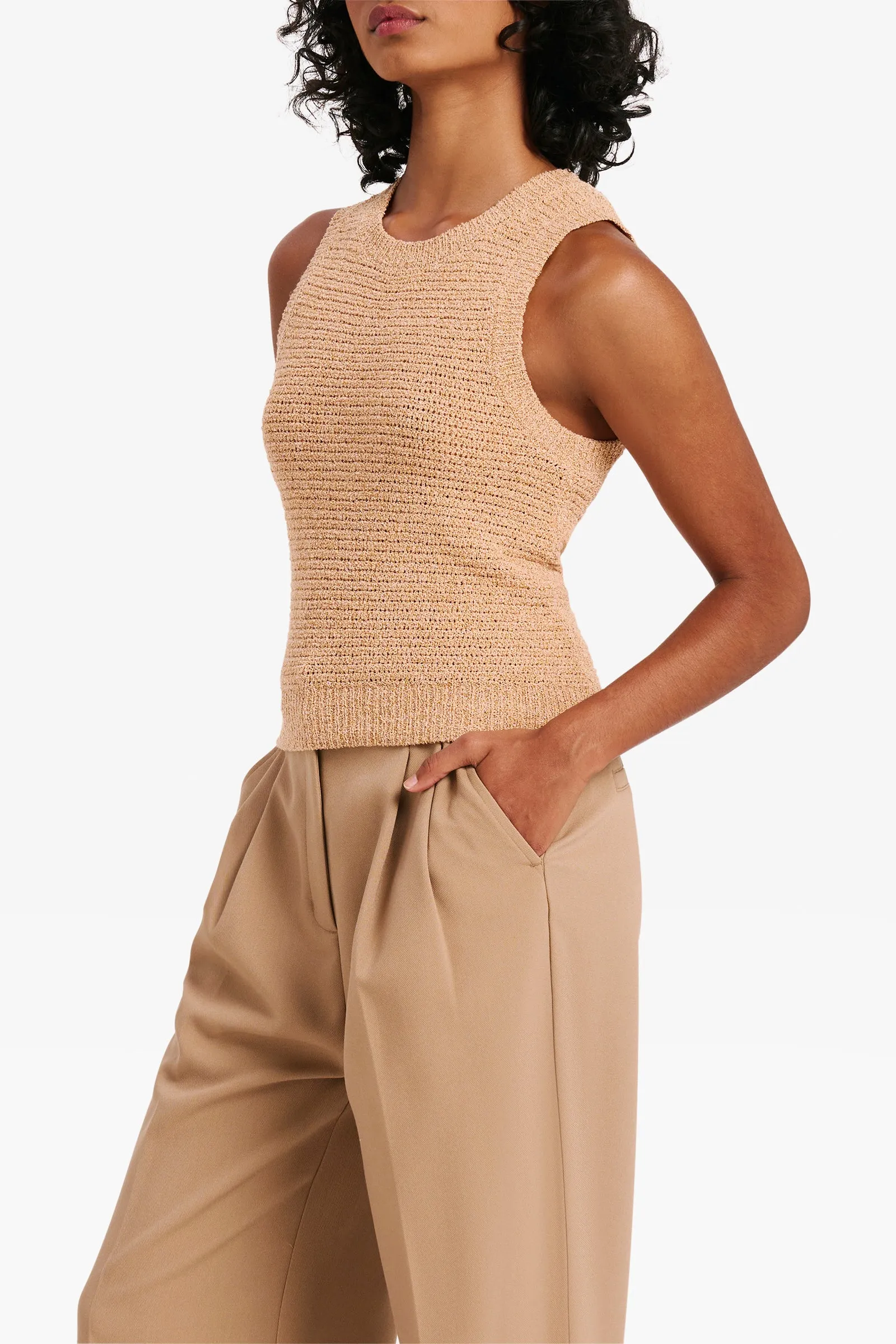 EMBER KNIT TANK sold by Nude Lucy product image thumbnail 3