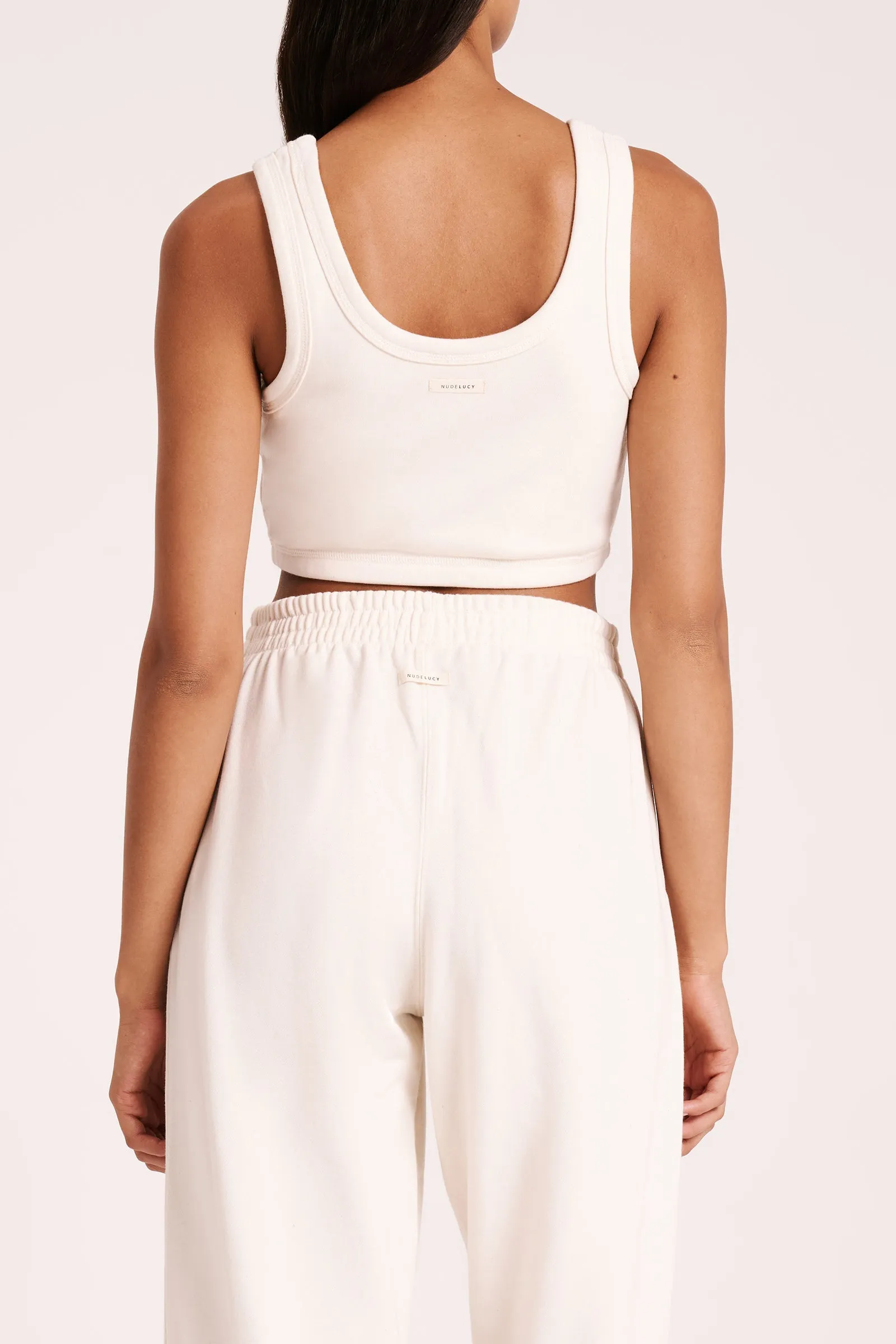 LOUNGE FLEECE CROP sold by Nude Lucy product image thumbnail 4