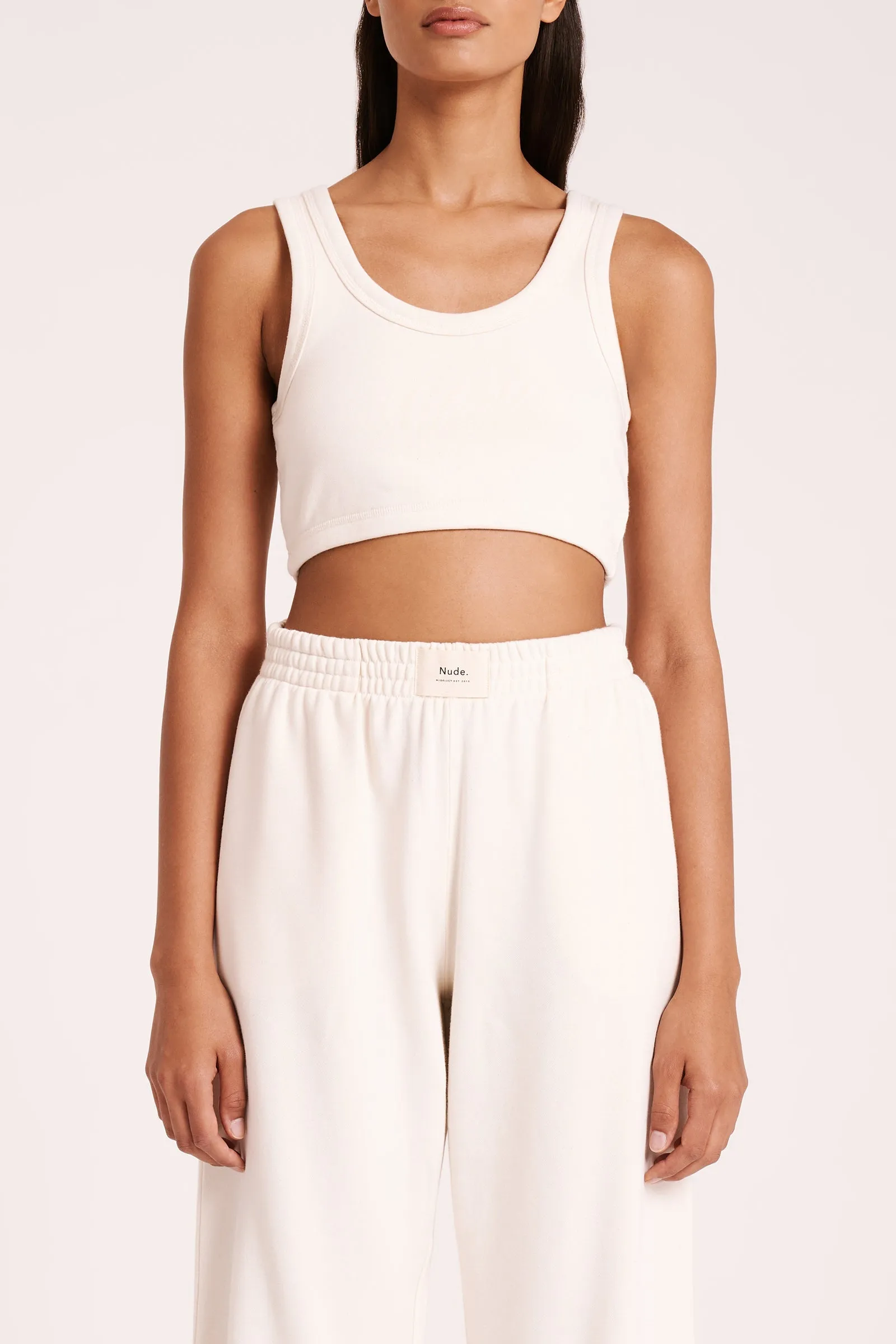 LOUNGE FLEECE CROP sold by Nude Lucy product image thumbnail 2