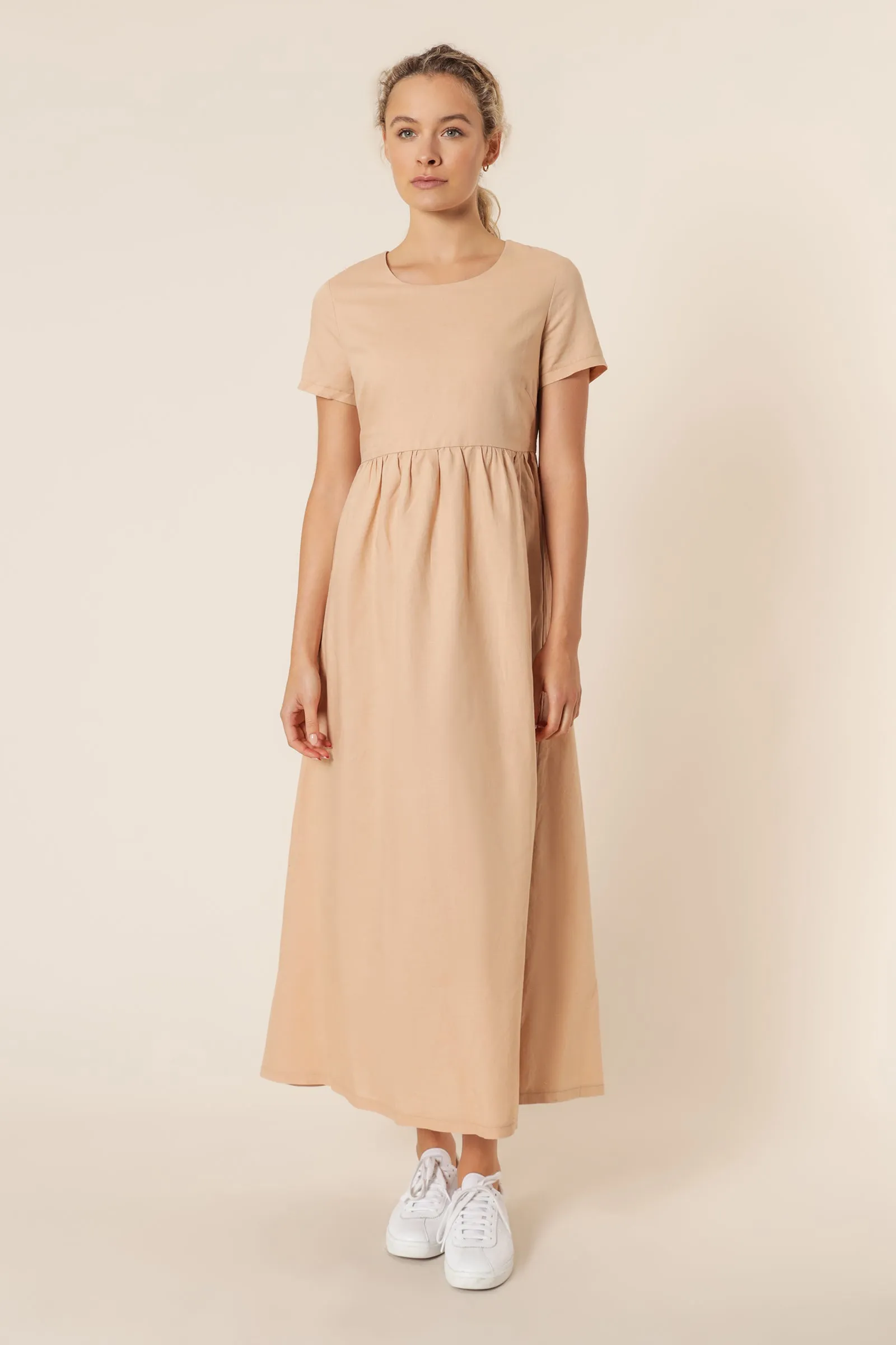 CLAUDIA LINEN MAXI DRESS sold by Nude Lucy product image thumbnail 2