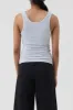 MAYA ORGANIC RIB TANK sold by Nude Lucy