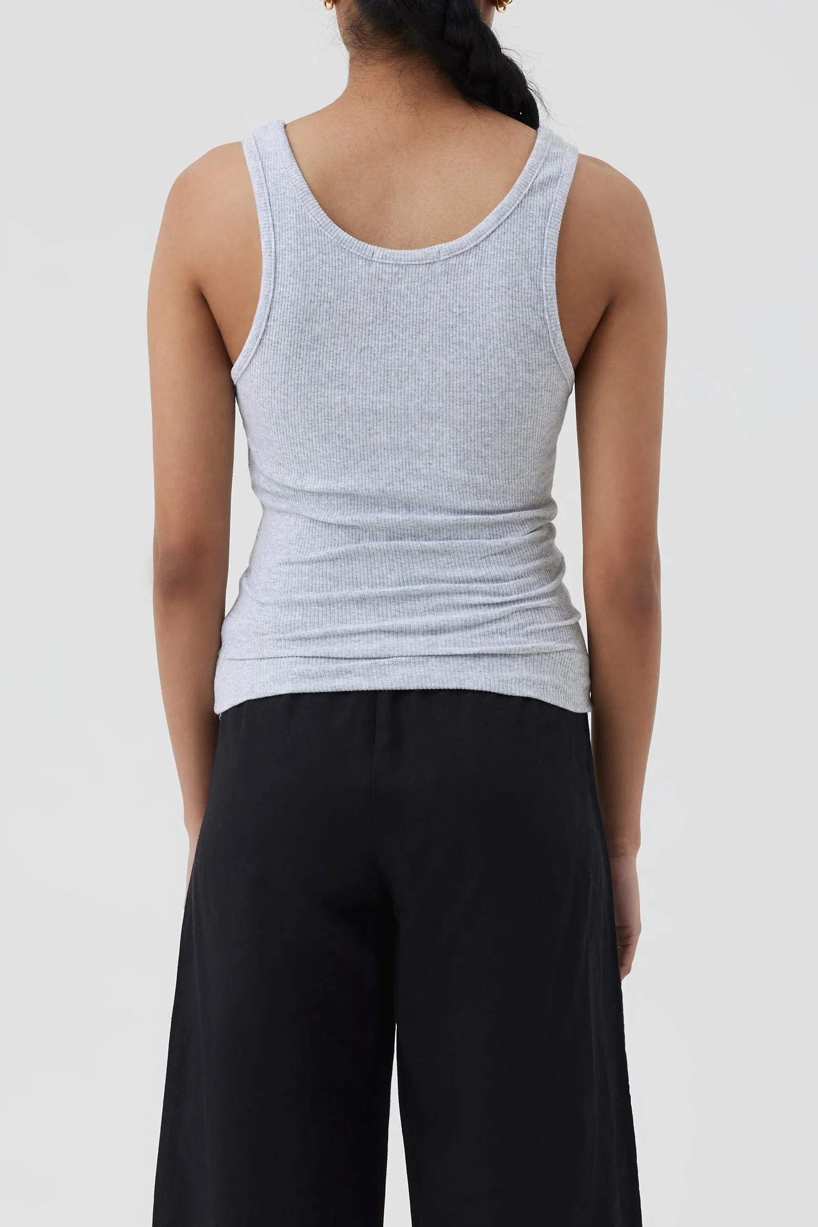 MAYA ORGANIC RIB TANK sold by Nude Lucy product image thumbnail 4