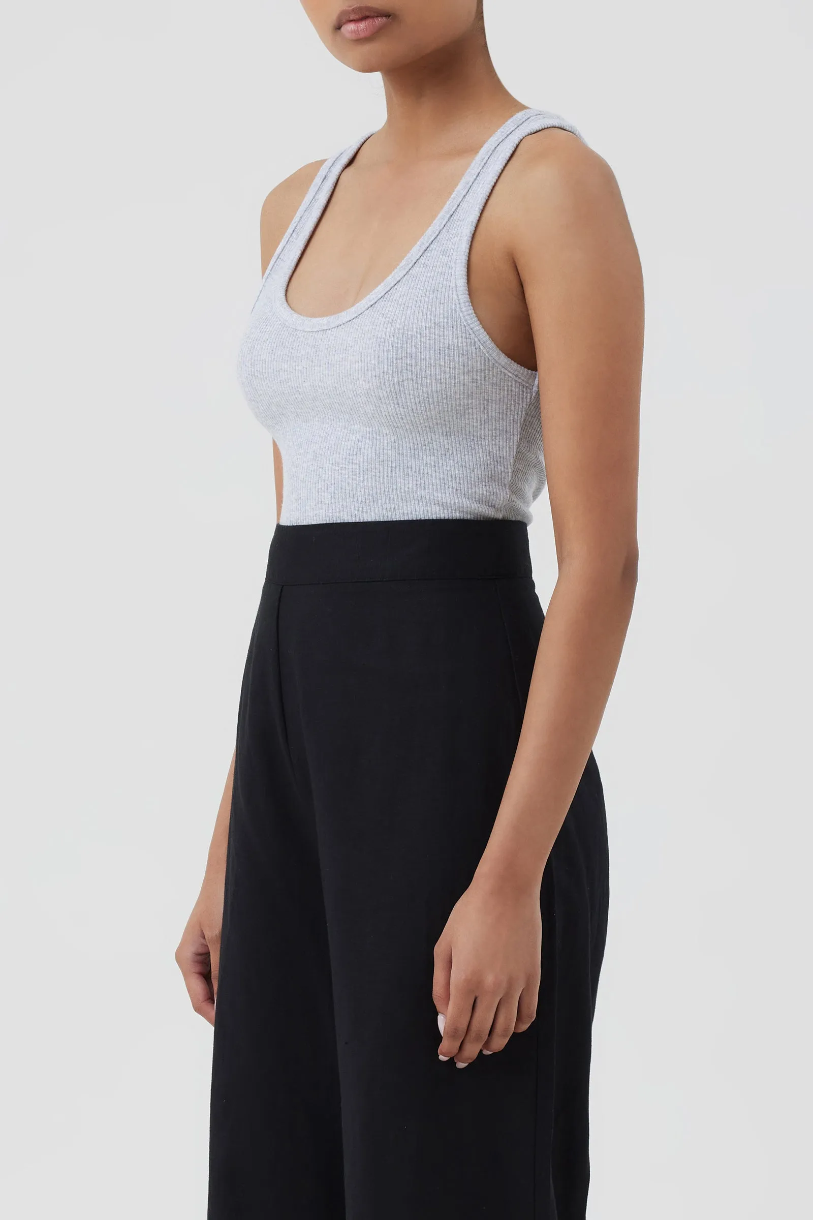 MAYA ORGANIC RIB TANK sold by Nude Lucy product image thumbnail 3