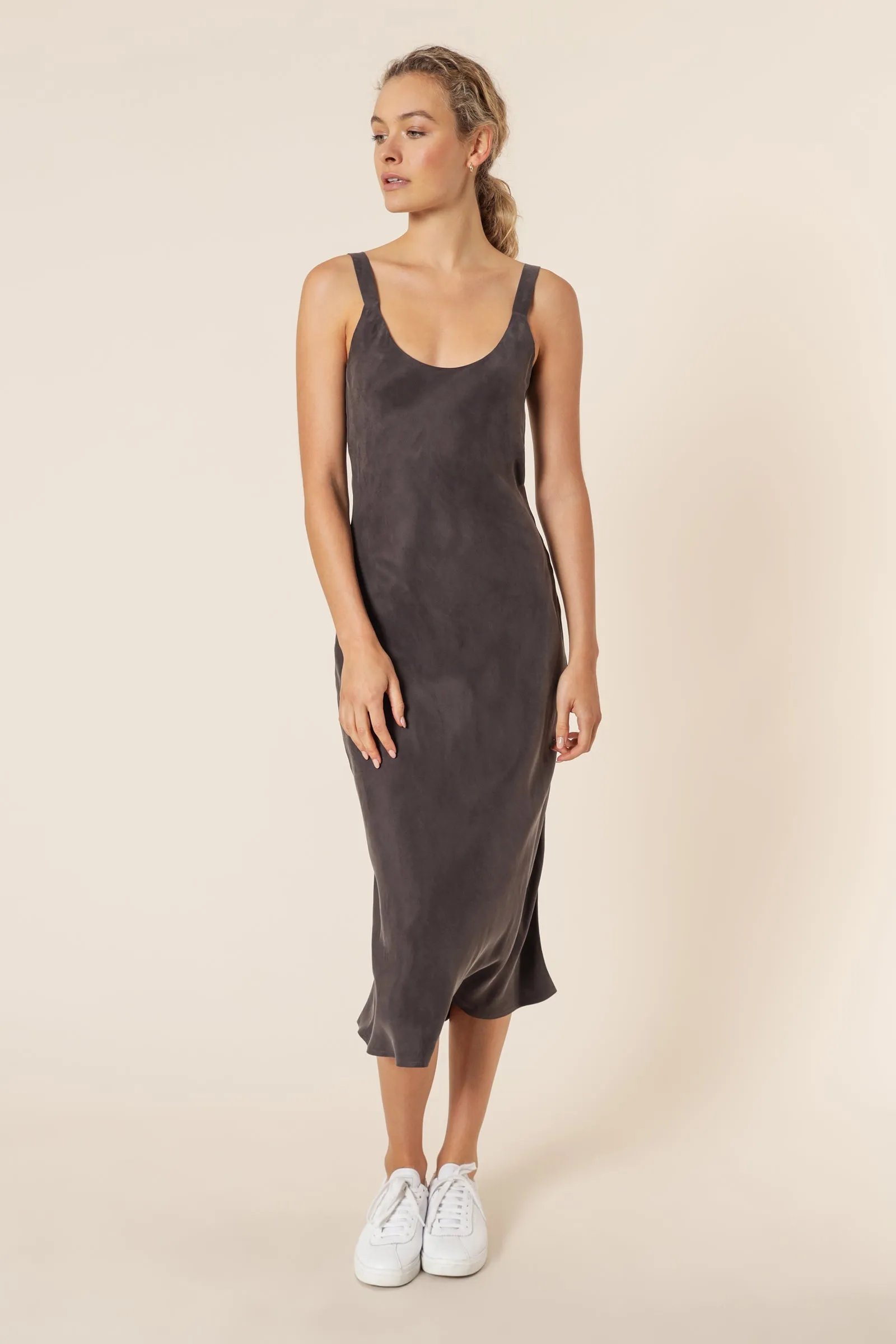 ESME CUPRO SLIP DRESS sold by Nude Lucy product image thumbnail 2