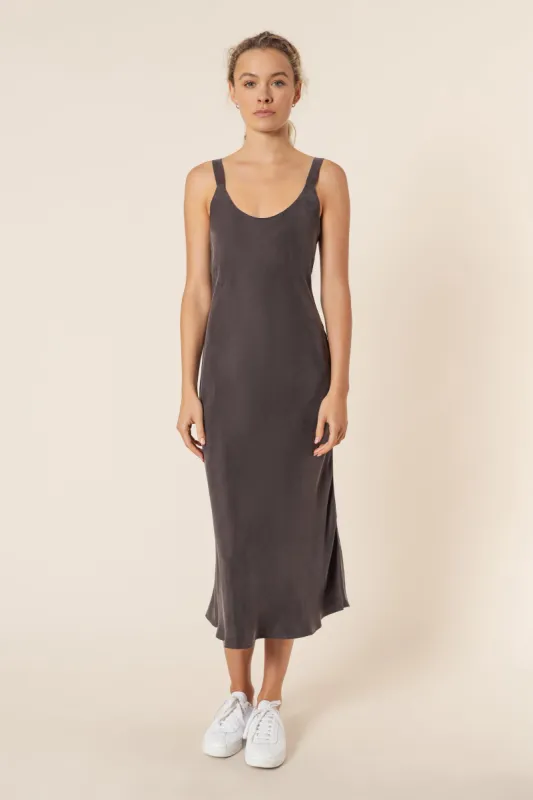 ESME CUPRO SLIP DRESS sold by Nude Lucy
