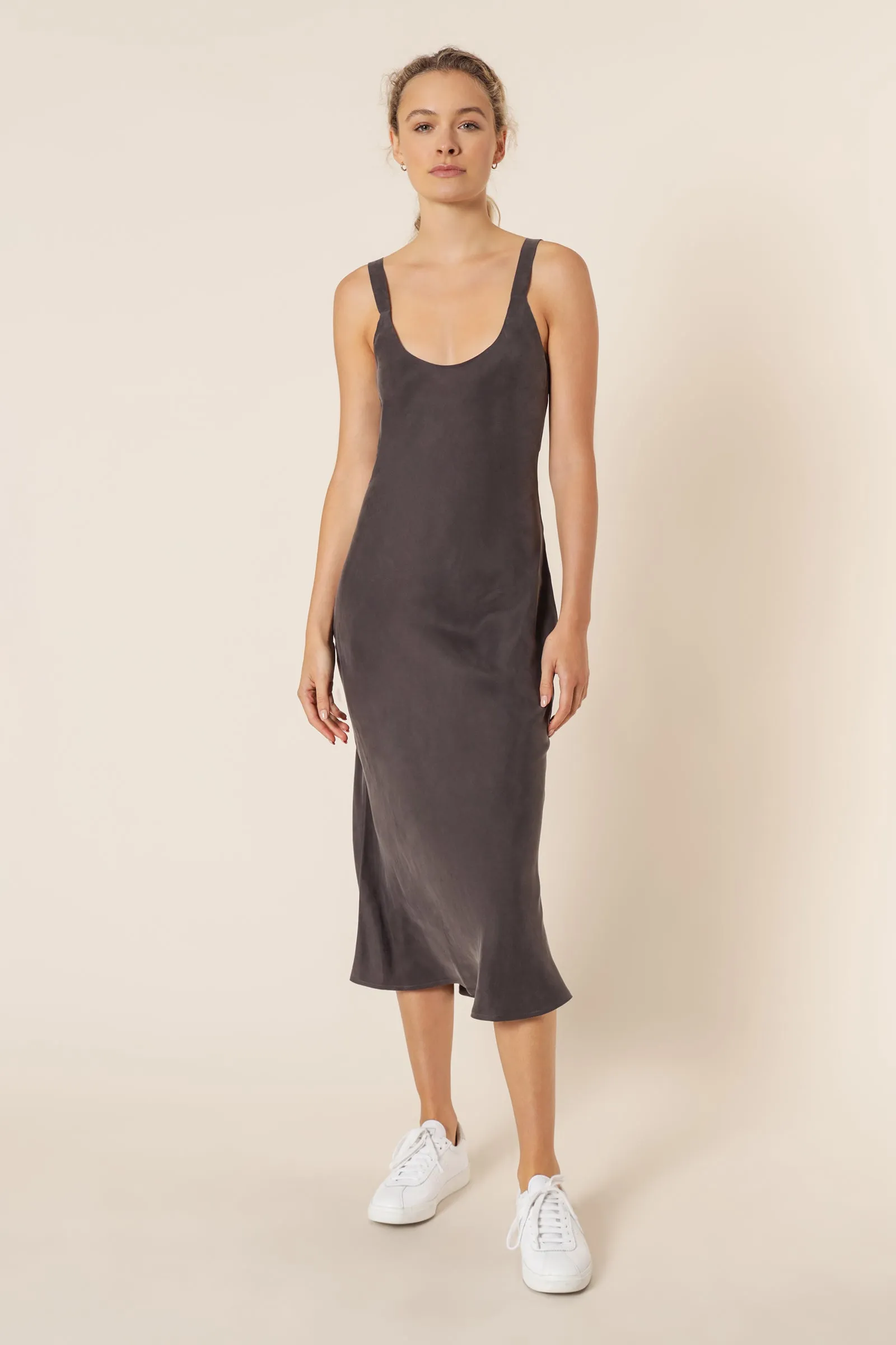 ESME CUPRO SLIP DRESS sold by Nude Lucy product image thumbnail 4