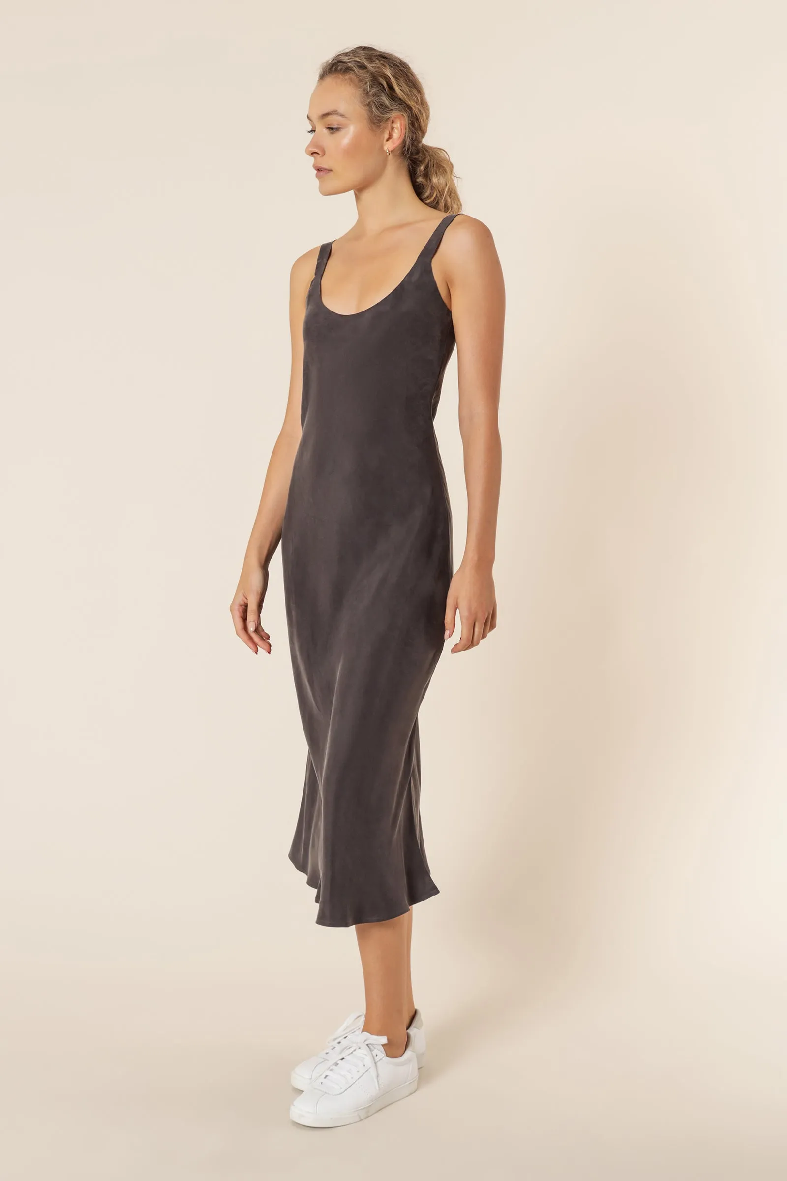 ESME CUPRO SLIP DRESS sold by Nude Lucy product image thumbnail 3