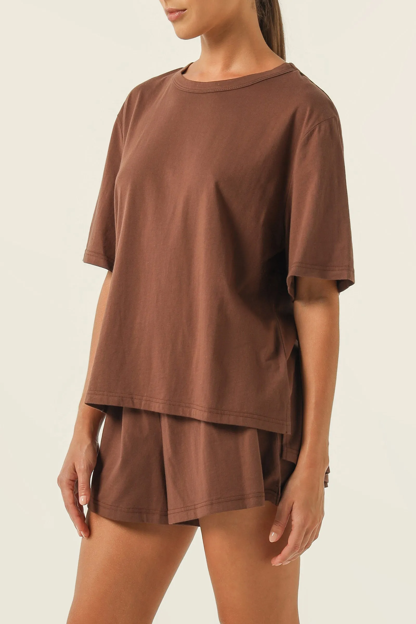 NUDE LOUNGE JERSEY TEE sold by Nude Lucy product image thumbnail 3
