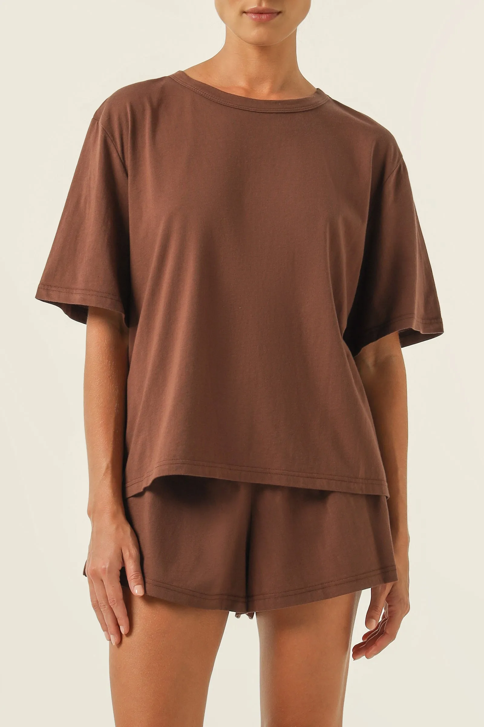 NUDE LOUNGE JERSEY TEE sold by Nude Lucy product image thumbnail 2