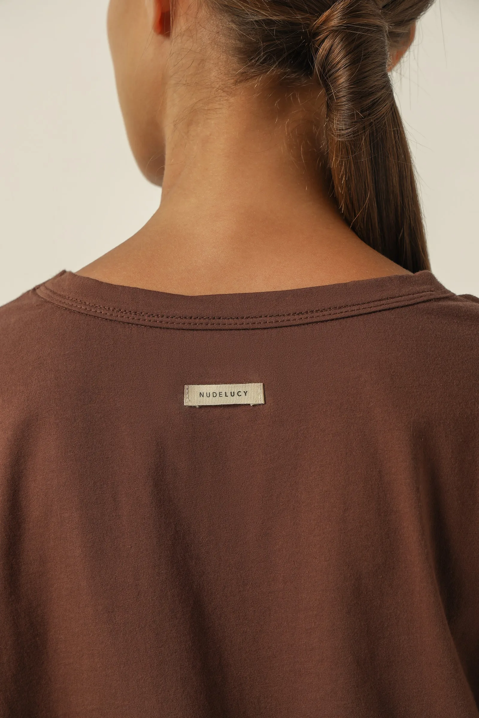 NUDE LOUNGE JERSEY TEE sold by Nude Lucy product image thumbnail 5