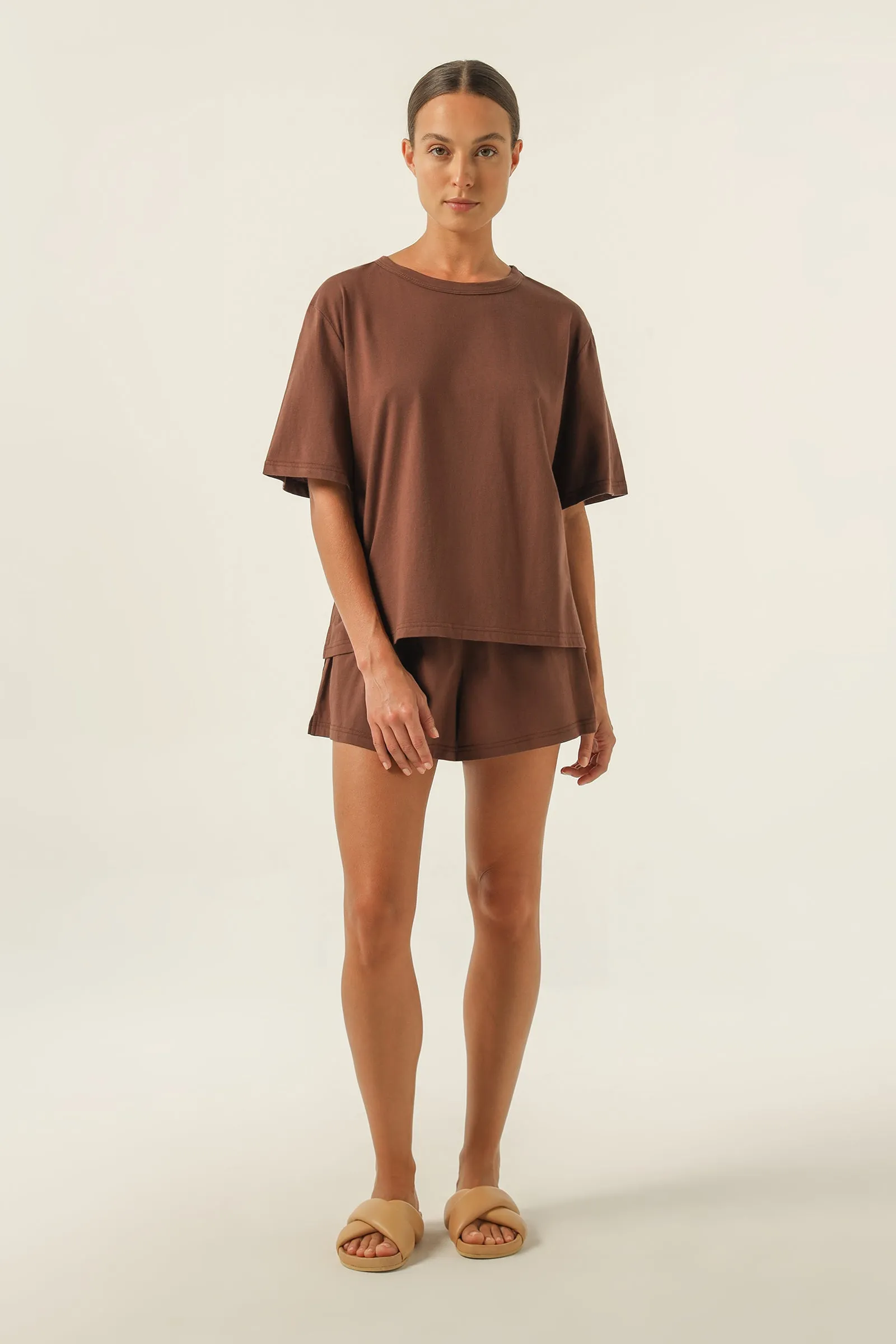 NUDE LOUNGE JERSEY TEE sold by Nude Lucy