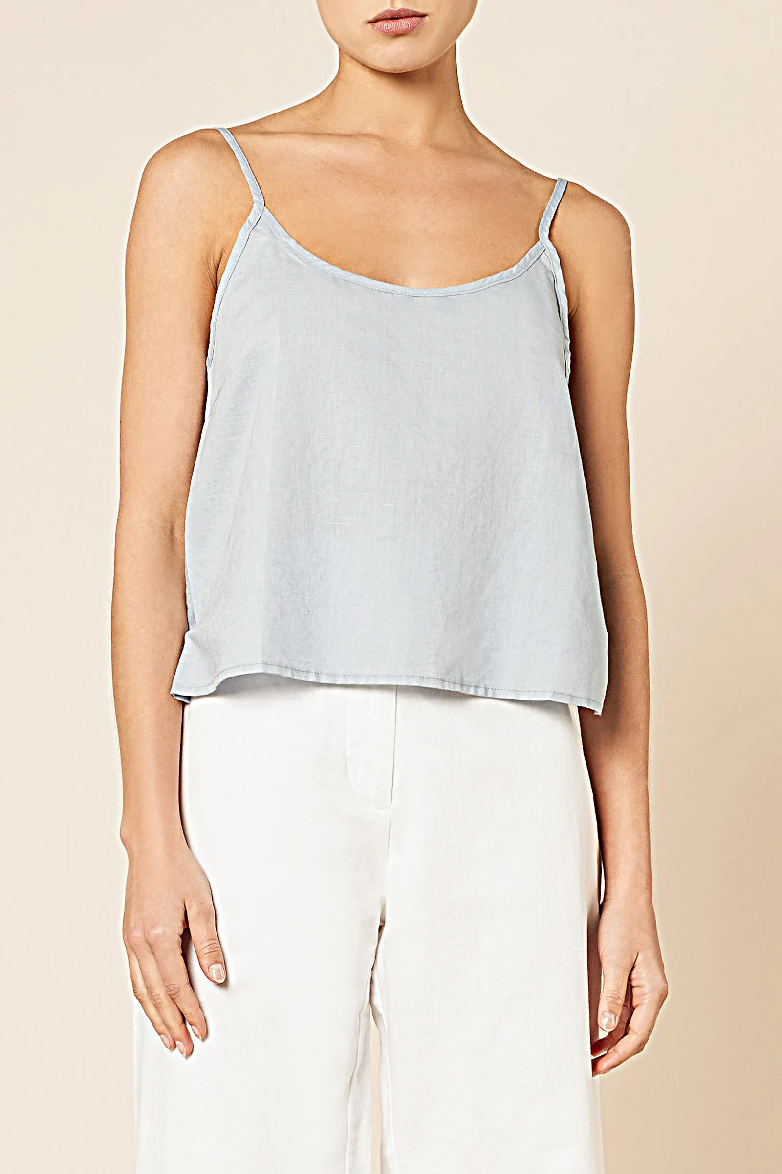 NIMA LINEN CAMI sold by Nude Lucy product image thumbnail 2