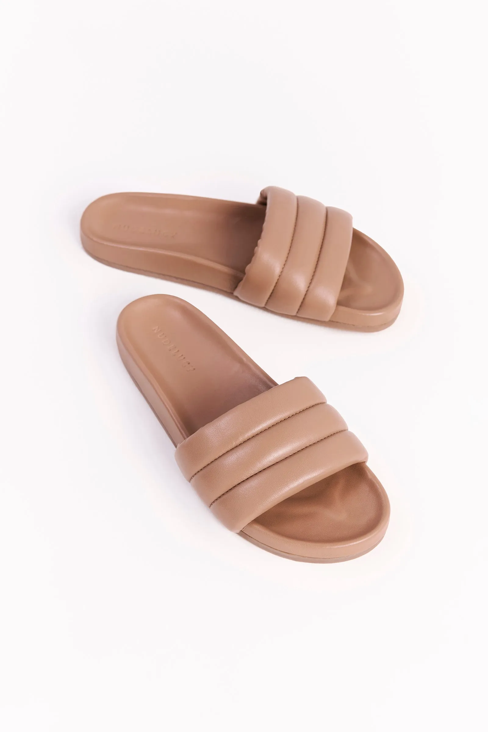 CLASSIC LEATHER SLIDE sold by Nude Lucy